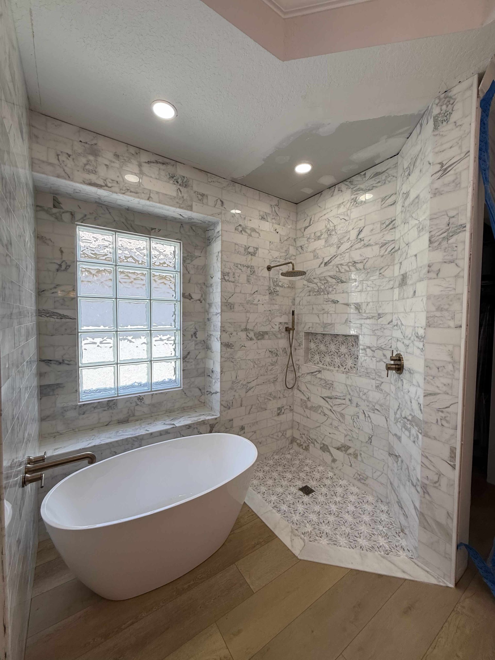 Bathroom renovation by Top Design Tile, Port St. Lucie FL